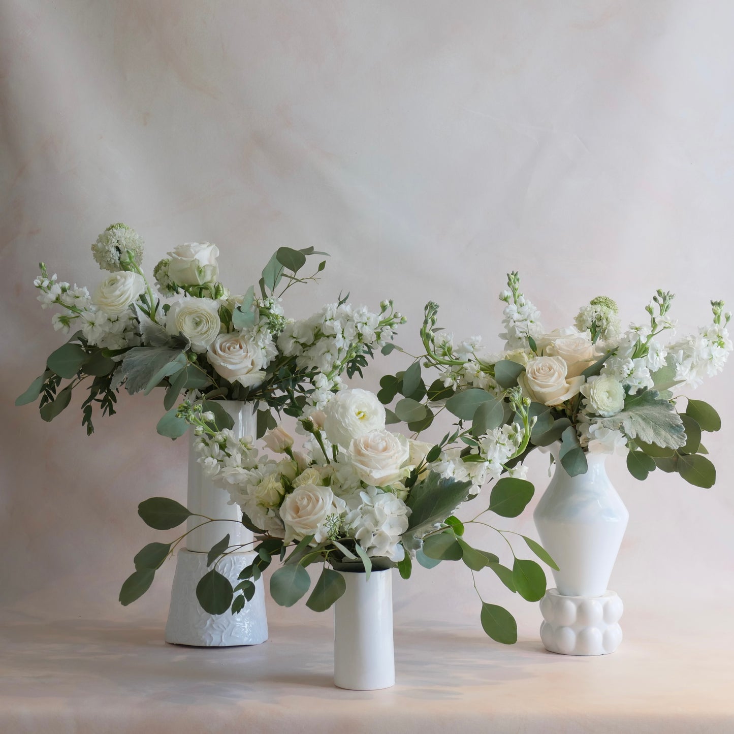 Free & Flowy Bridesmaid, Jr. Bridesmaid, Mother's Bouquets