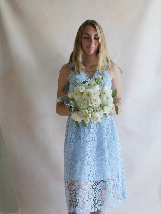Tailored Bridesmaid, Jr. Bridesmaid and Mother's Bouquets