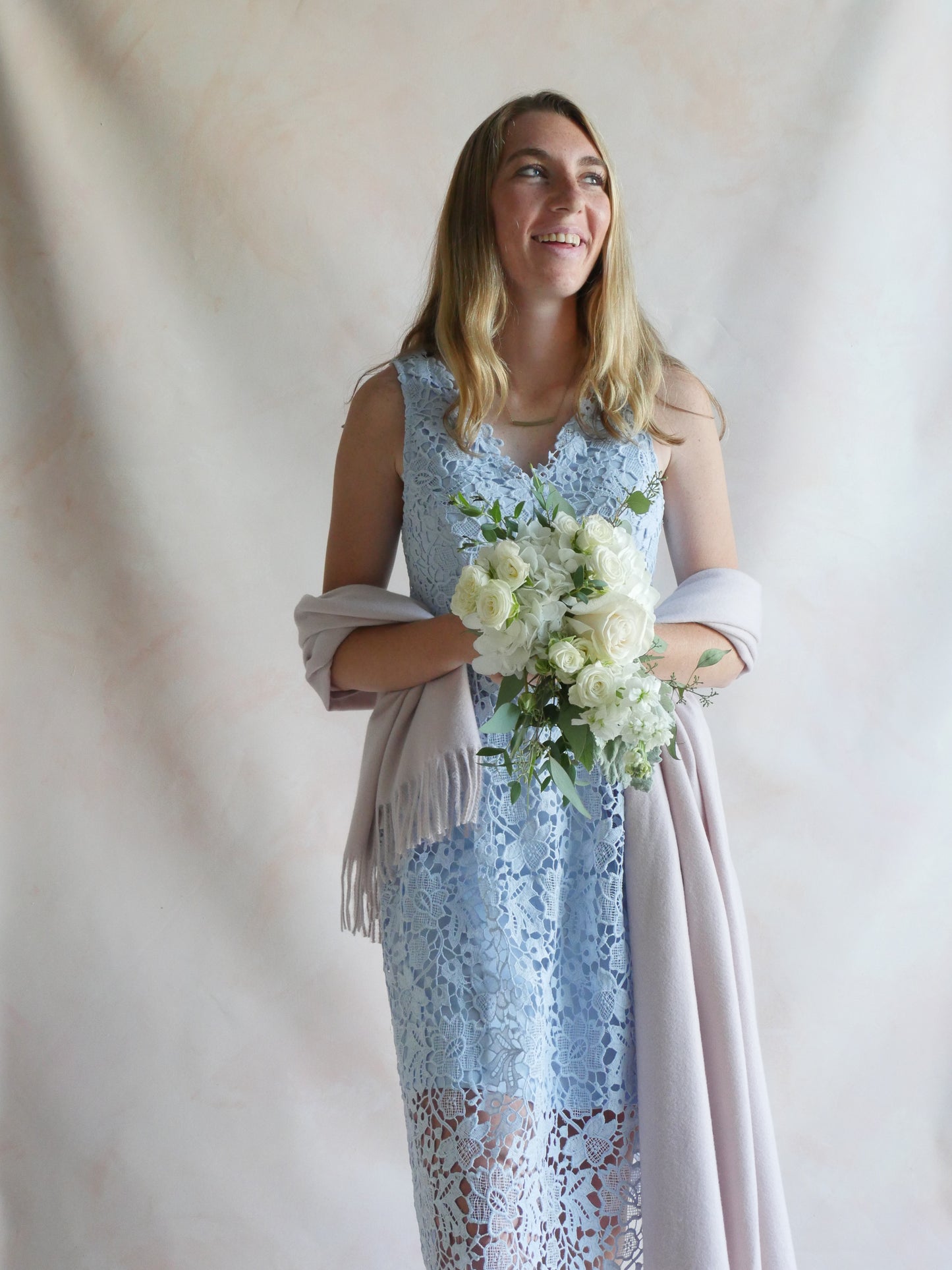 Cascading Bridesmaid, Jr. Bridesmaid, Mother's Bouquets