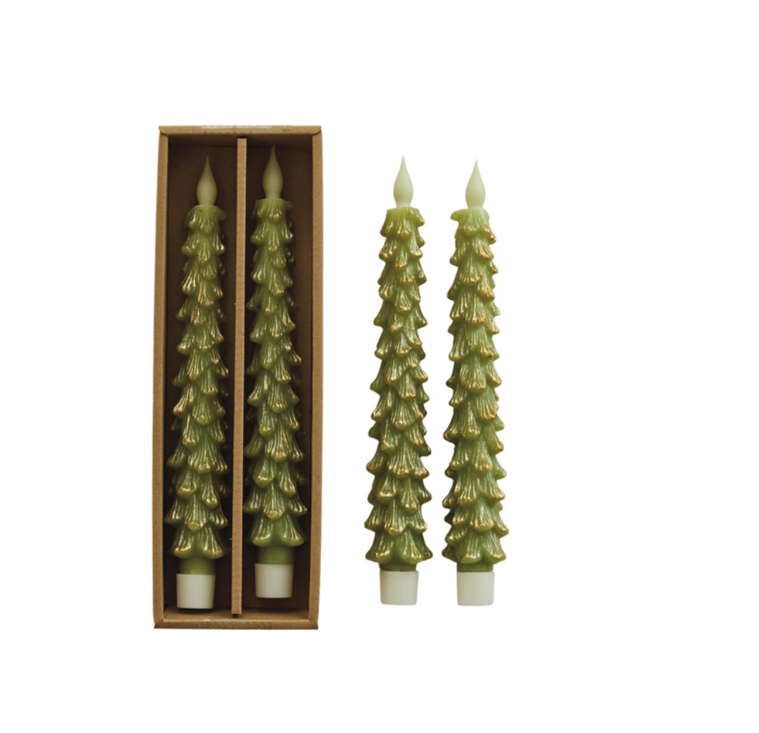 Creative-Op - LED Light Tree Taper Candle