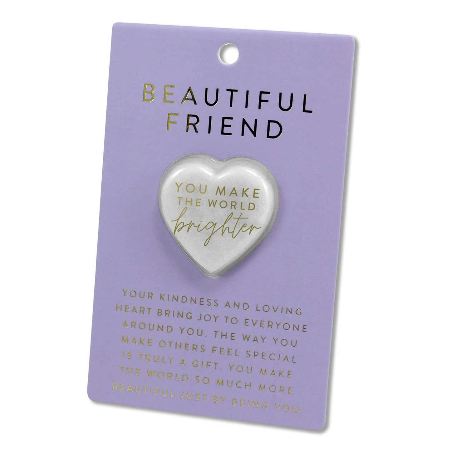 Cottage Garden - Heart Stone Card