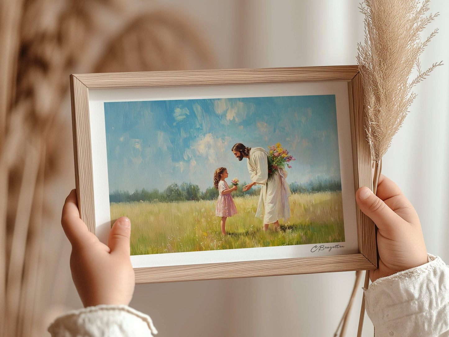 Painted Gospel - Cheerful Gift 5”x7” Art Print Standard / Horizontal