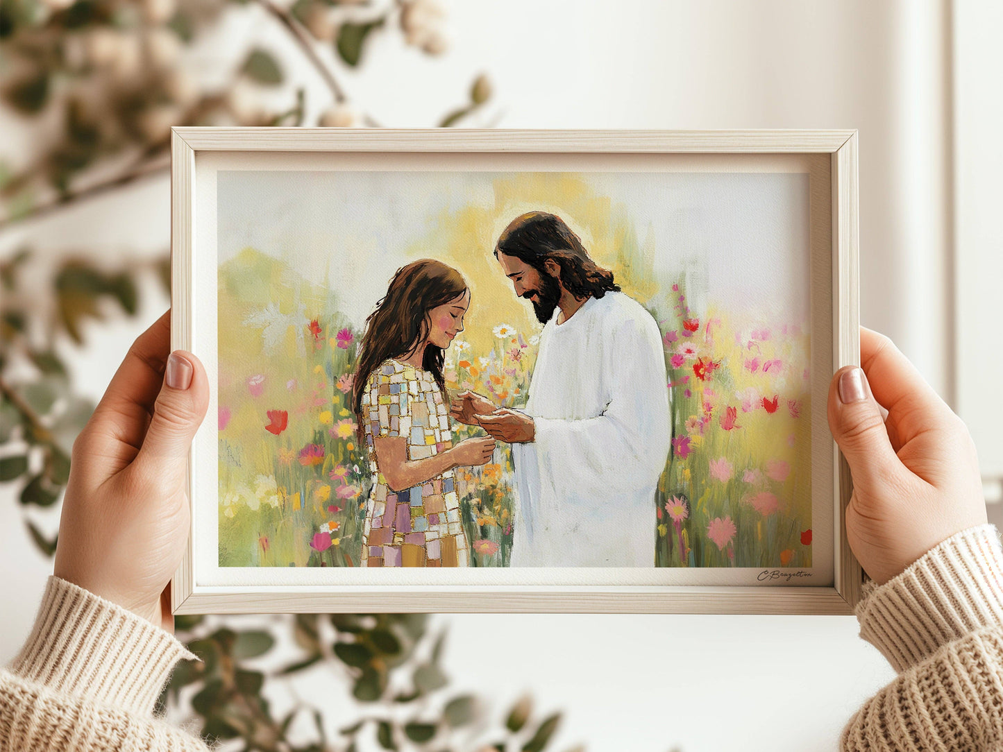 Painted Gospel - New Creation 5”x7” Art Print Standard / Horizontal