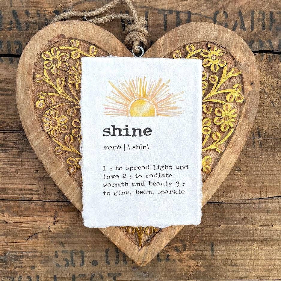 Alison Rose Vintage - Handmade Paper Quotes