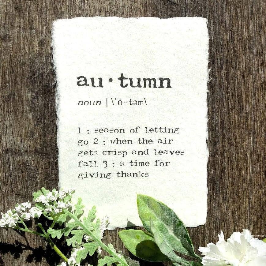 Alison Rose Vintage - Handmade Paper Quotes