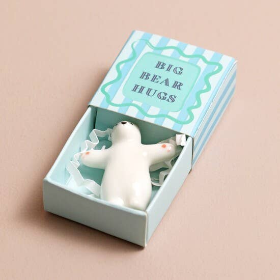 Tiny Matchbox Ceramic Token: Plant Pot