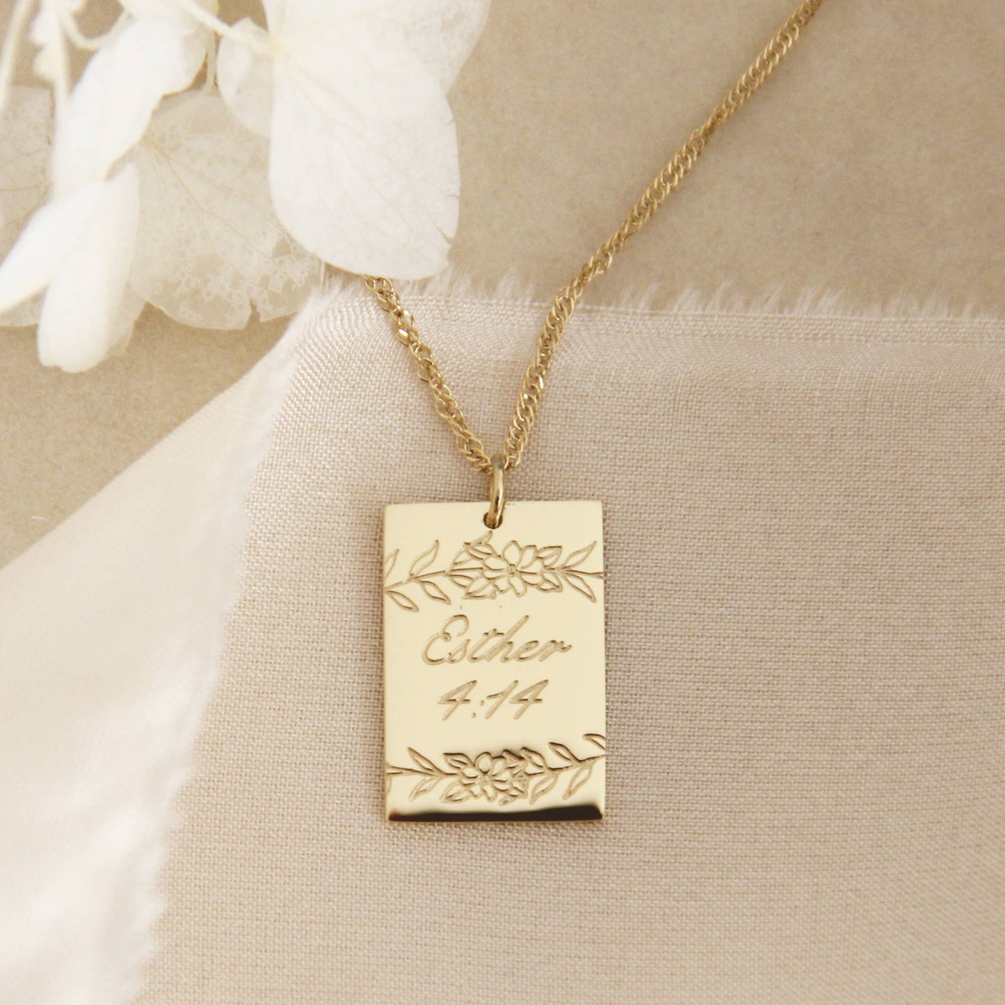 LoveStory - For Such A Time As This Esther 4:14 Necklace