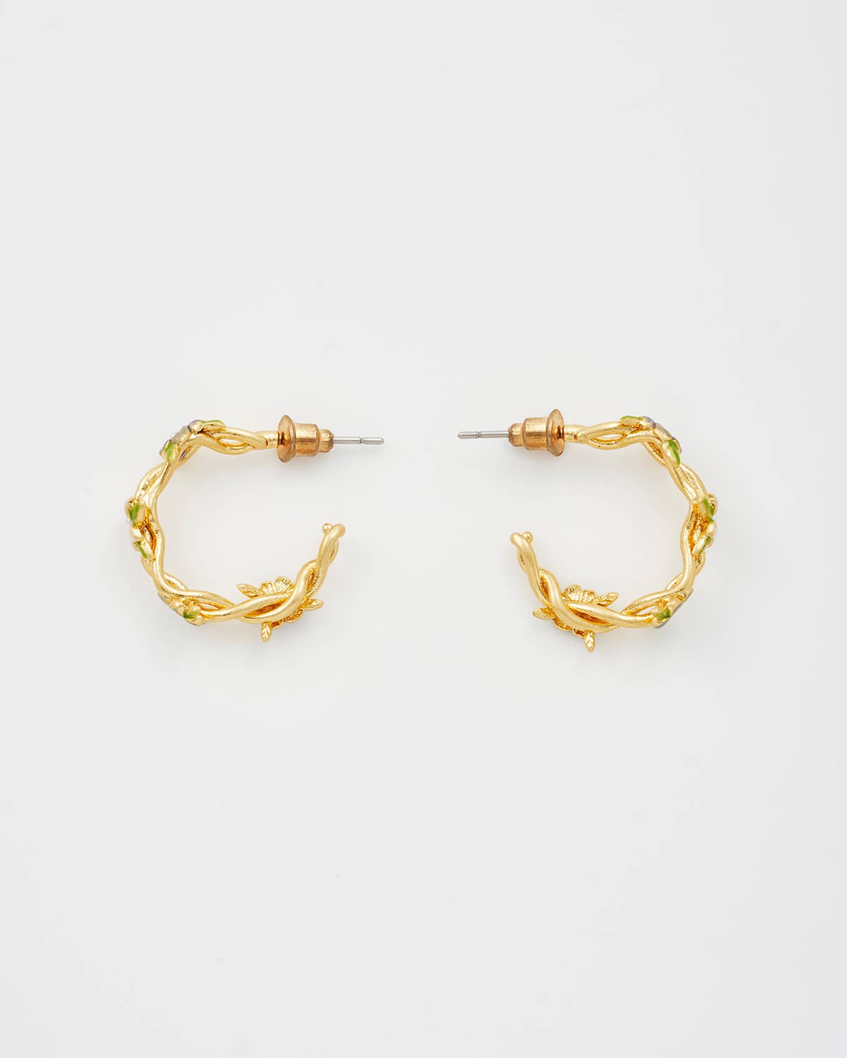 Fable England -  Wildflower Garden Hoop Earrings