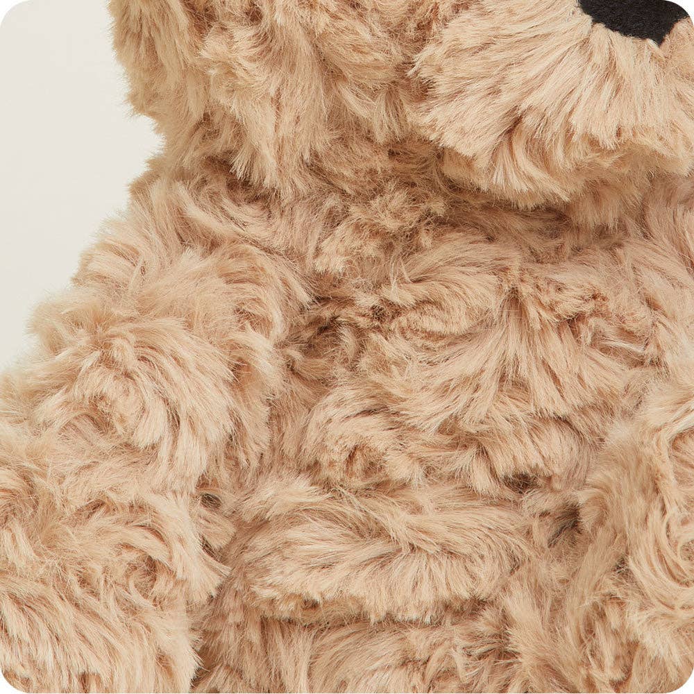 Warmies - Brown Curly Bear Junior