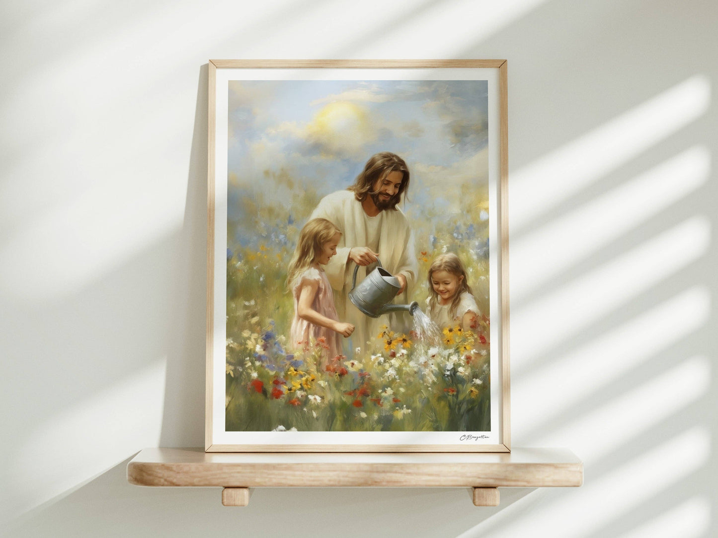 Painted Gospel - Working Beside Him - Standard / Horizontal / 5"x7"