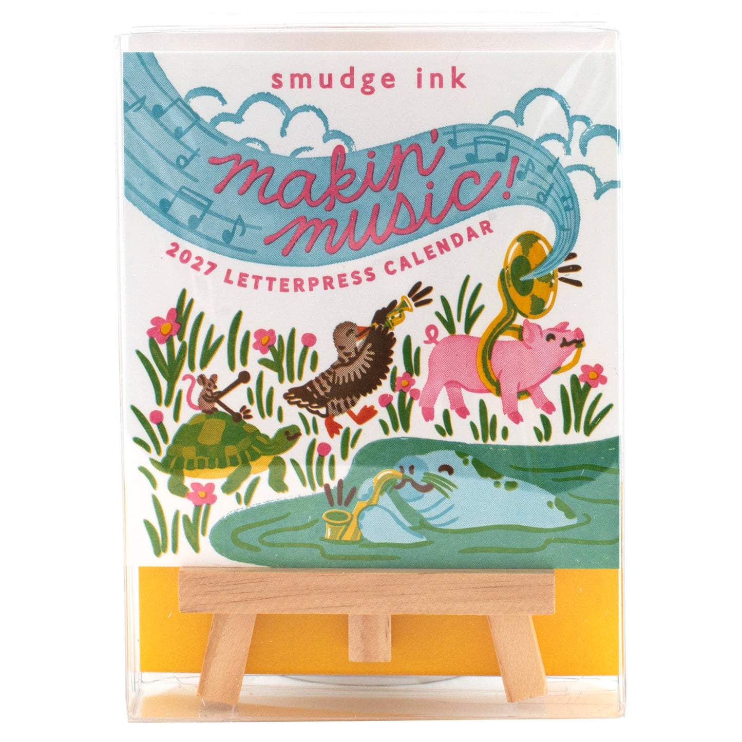 Smudge Ink - 2027 Letterpress Desk Calendar