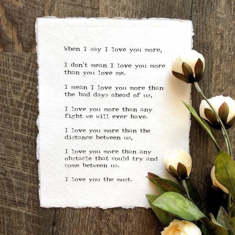 Alison Rose Vintage - Handmade Paper Quotes