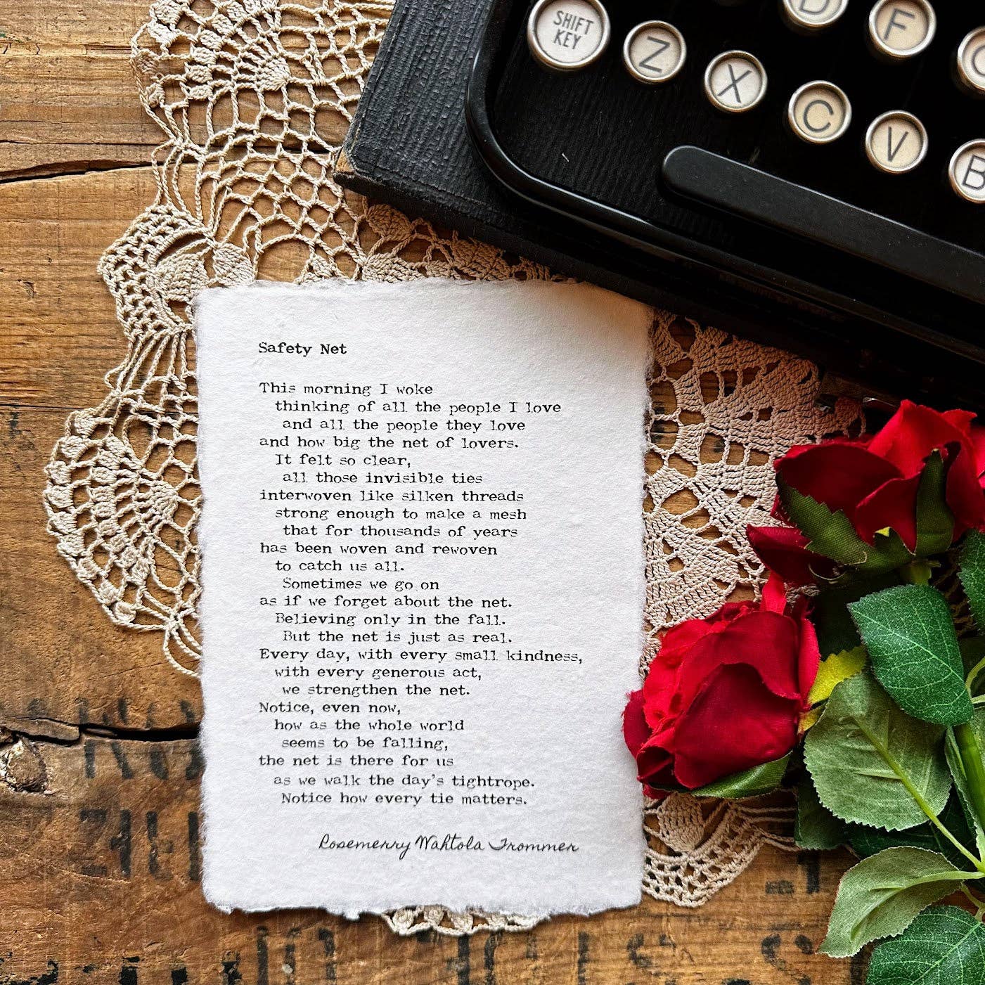 Alison Rose Vintage - Handmade Paper Quotes