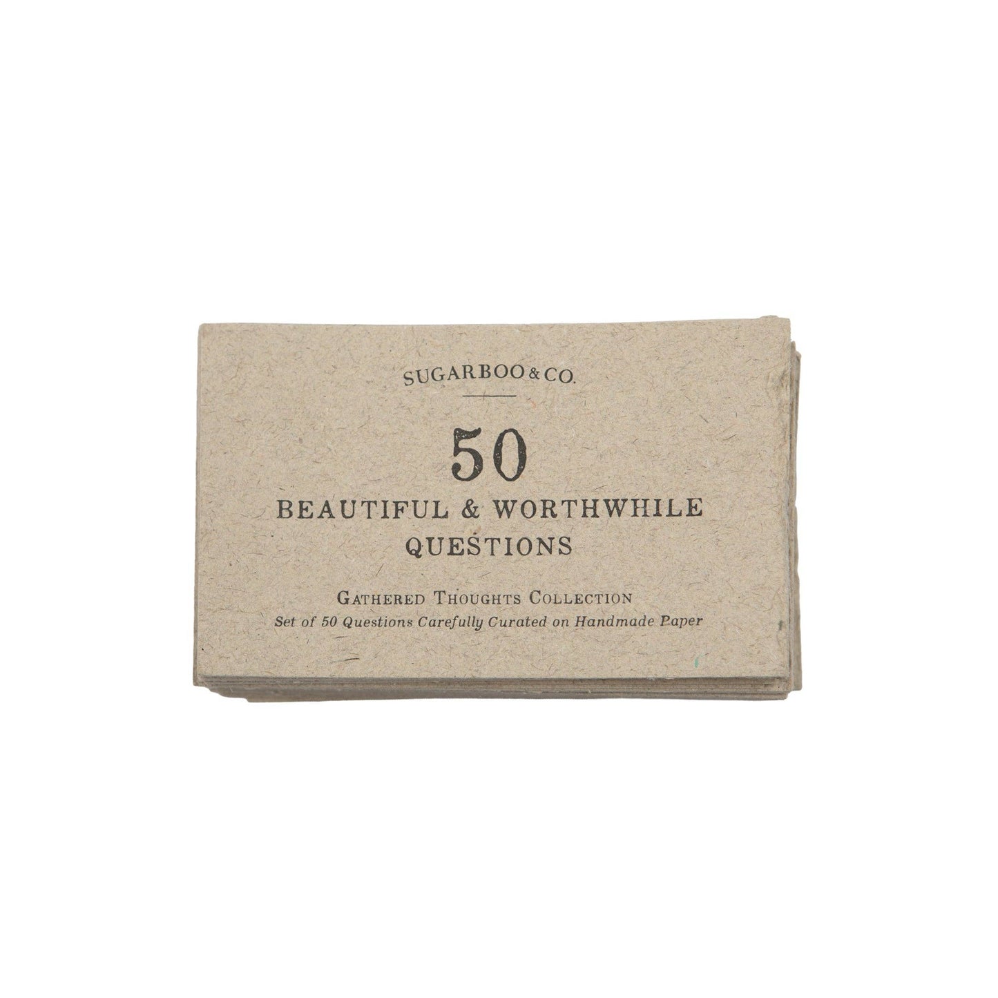Sugarboo- 50 Gathered Thoughts- Beautiful And Worthwhile Questions