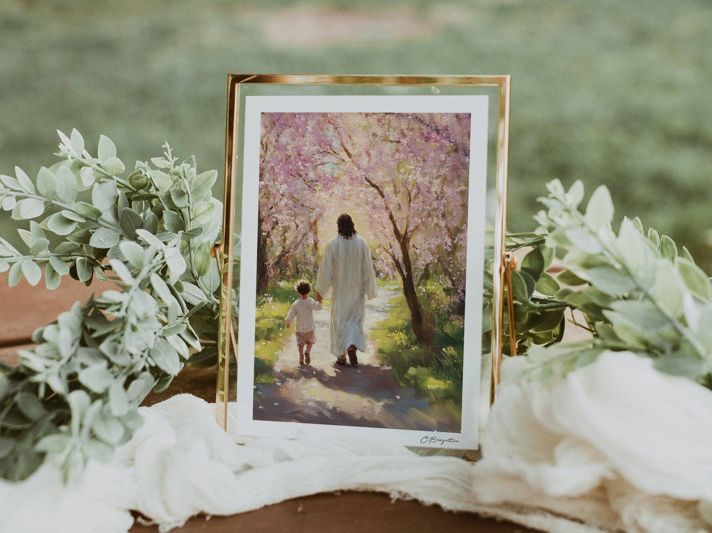 Painted Gospel - Guide Me in Truth #2 | Standard / Vertical / 5"x7"