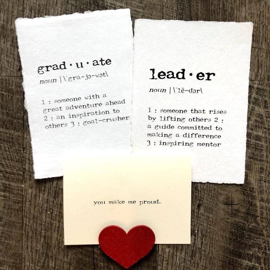 Alison Rose Vintage - Handmade Paper Quotes