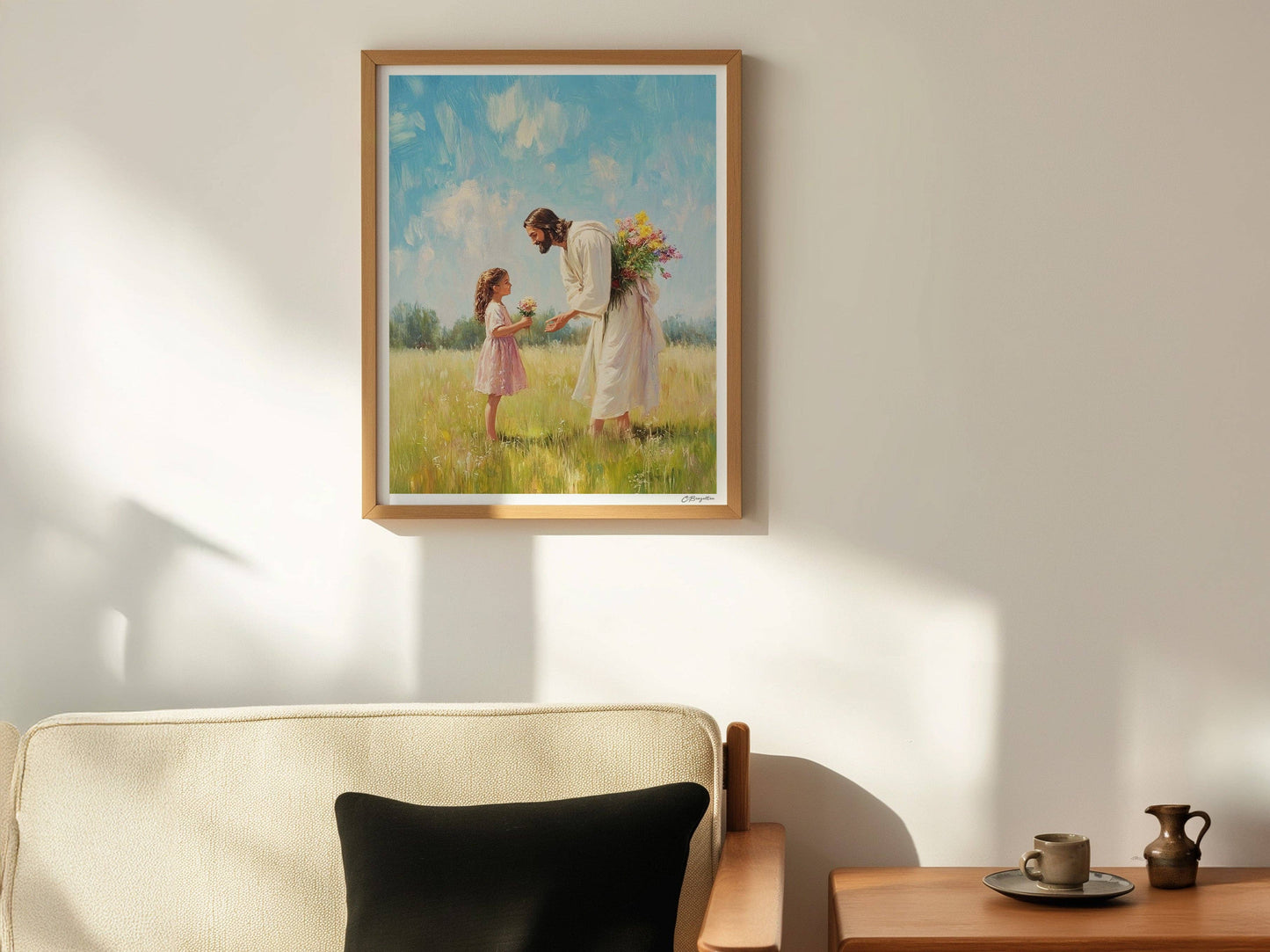 Painted Gospel - Cheerful Gift 5”x7” Art Print Standard / Horizontal