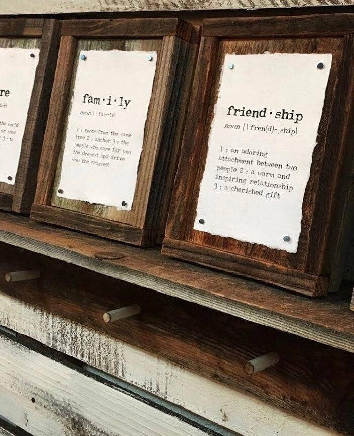 Alison Rose Vintage - Handmade Paper Quotes