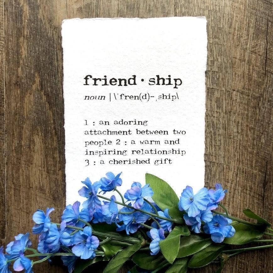 Alison Rose Vintage - Handmade Paper Quotes