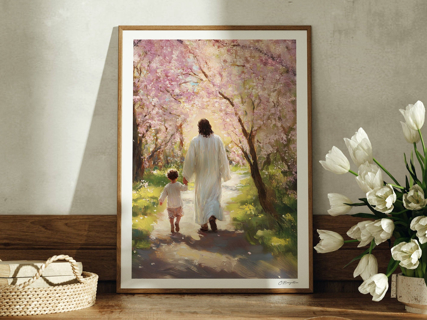 Painted Gospel - Guide Me in Truth #2 | Standard / Vertical / 5"x7"