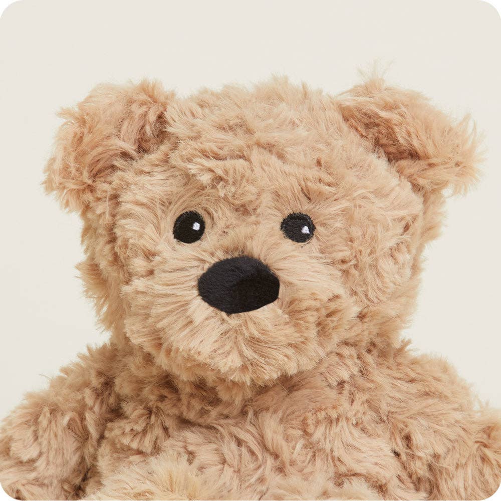 Warmies - Brown Curly Bear Junior