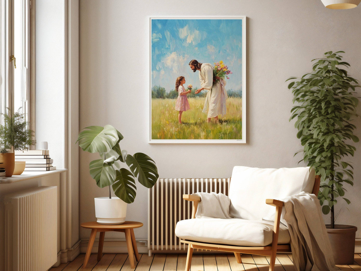 Painted Gospel - Cheerful Gift 5”x7” Art Print Standard / Horizontal