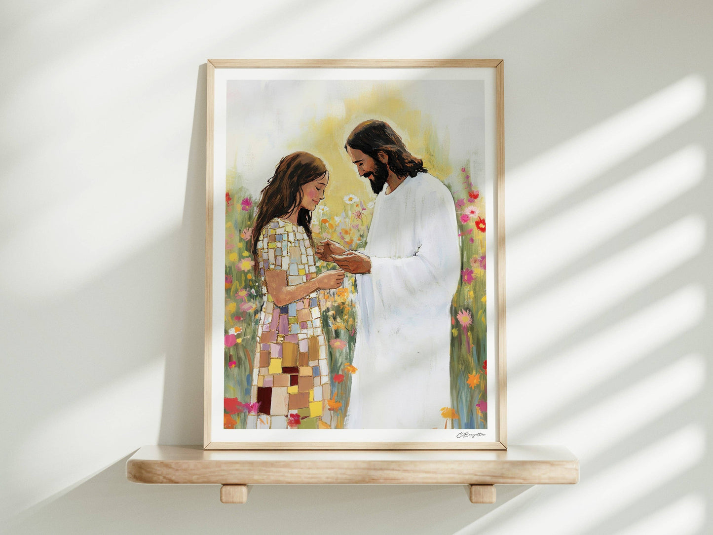 Painted Gospel - New Creation 5”x7” Art Print Standard / Horizontal