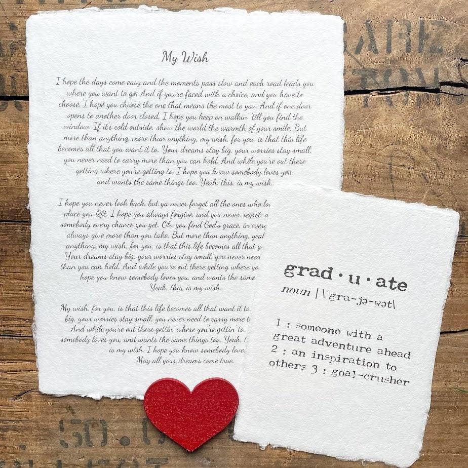 Alison Rose Vintage - Handmade Paper Quotes