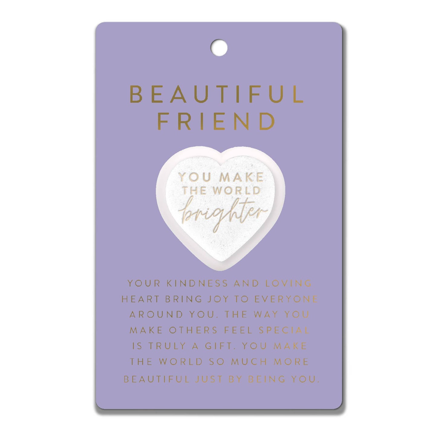 Cottage Garden - Heart Stone Card