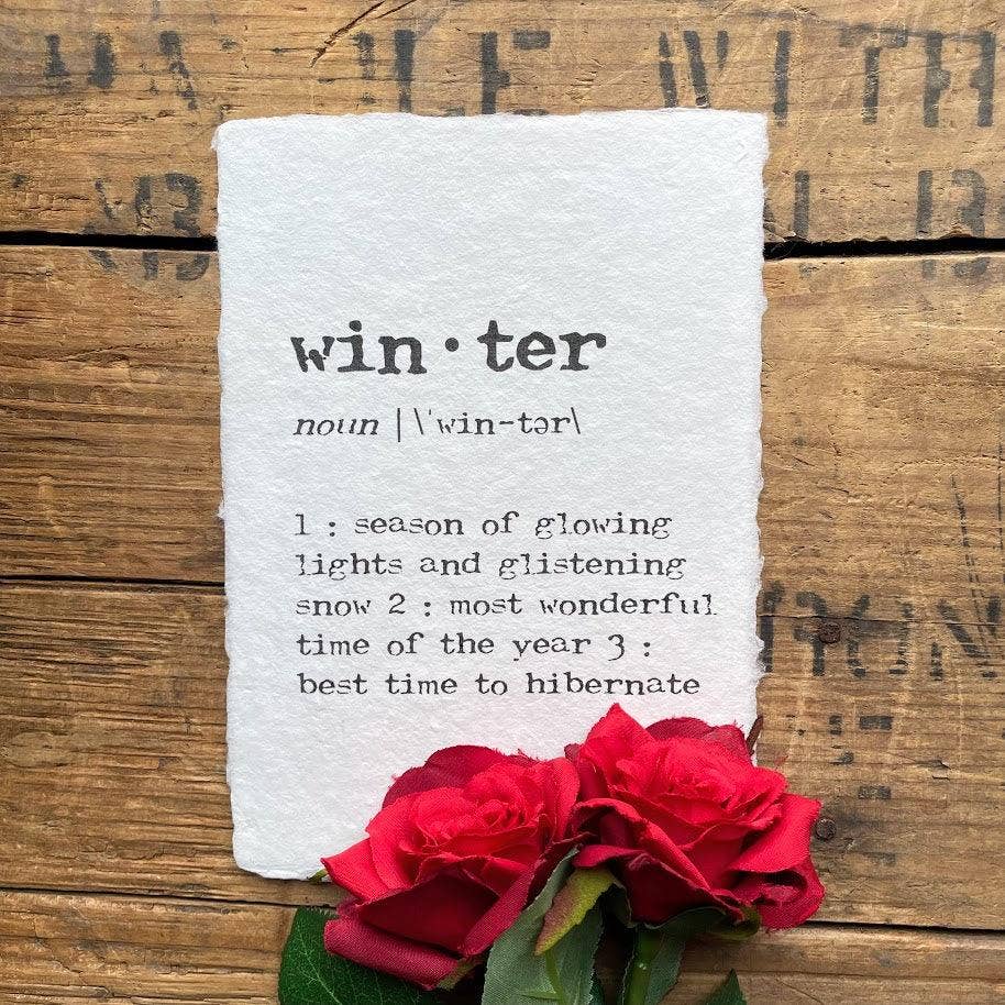 Alison Rose Vintage - Handmade Paper Quotes