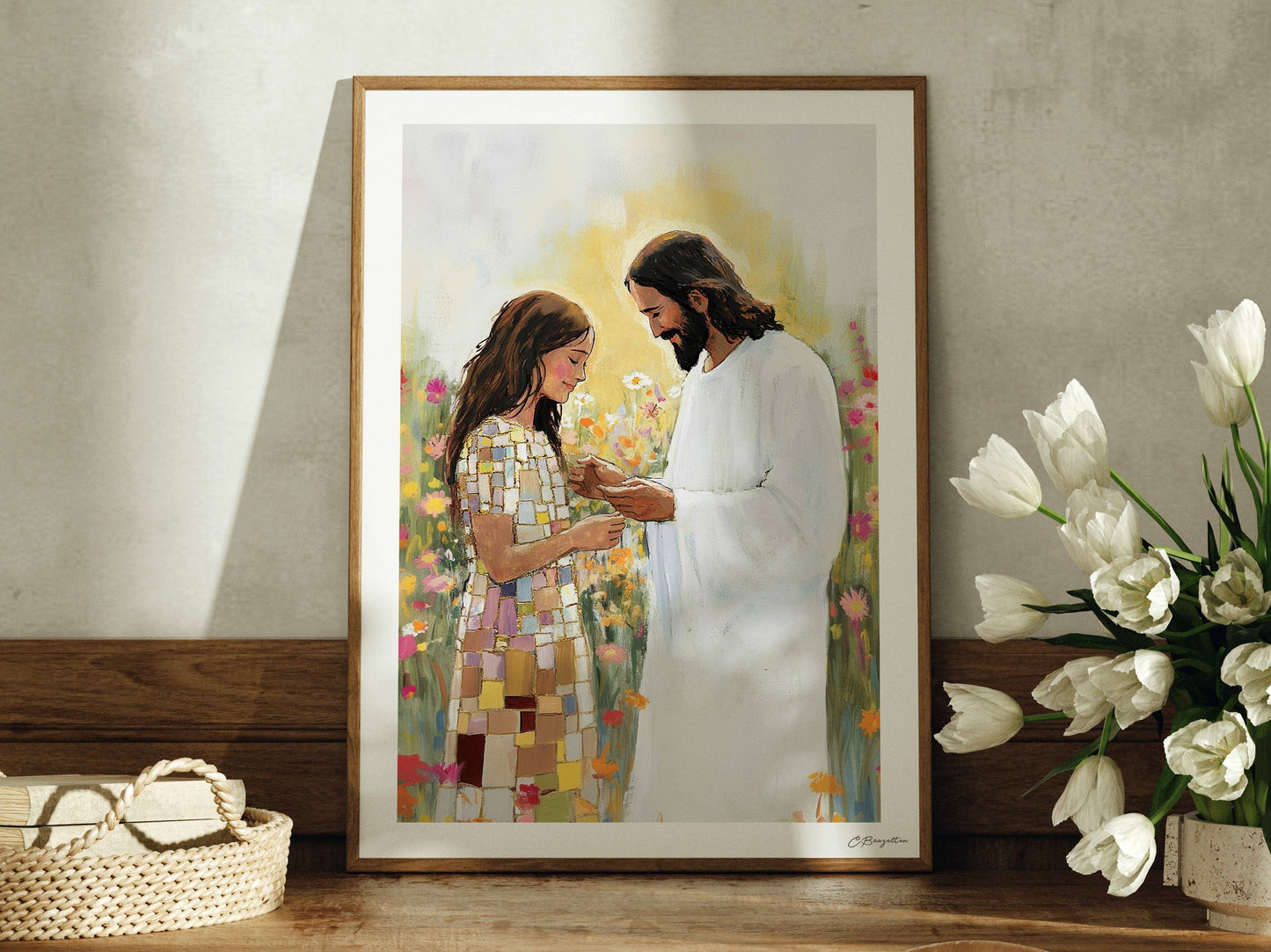Painted Gospel - New Creation 5”x7” Art Print Standard / Horizontal