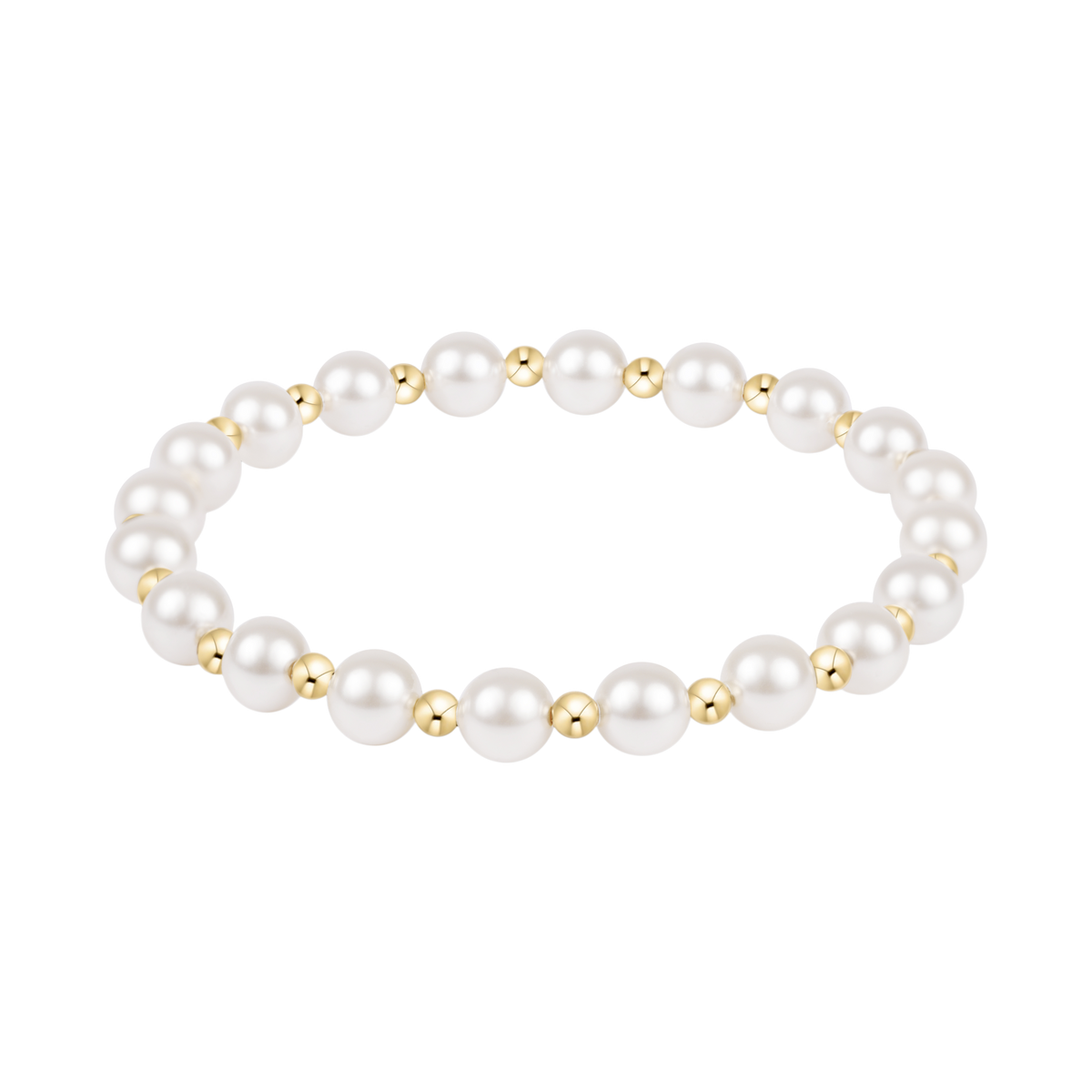 Enewton - Bracelet 6mm Classic Grateful Gold Pearl