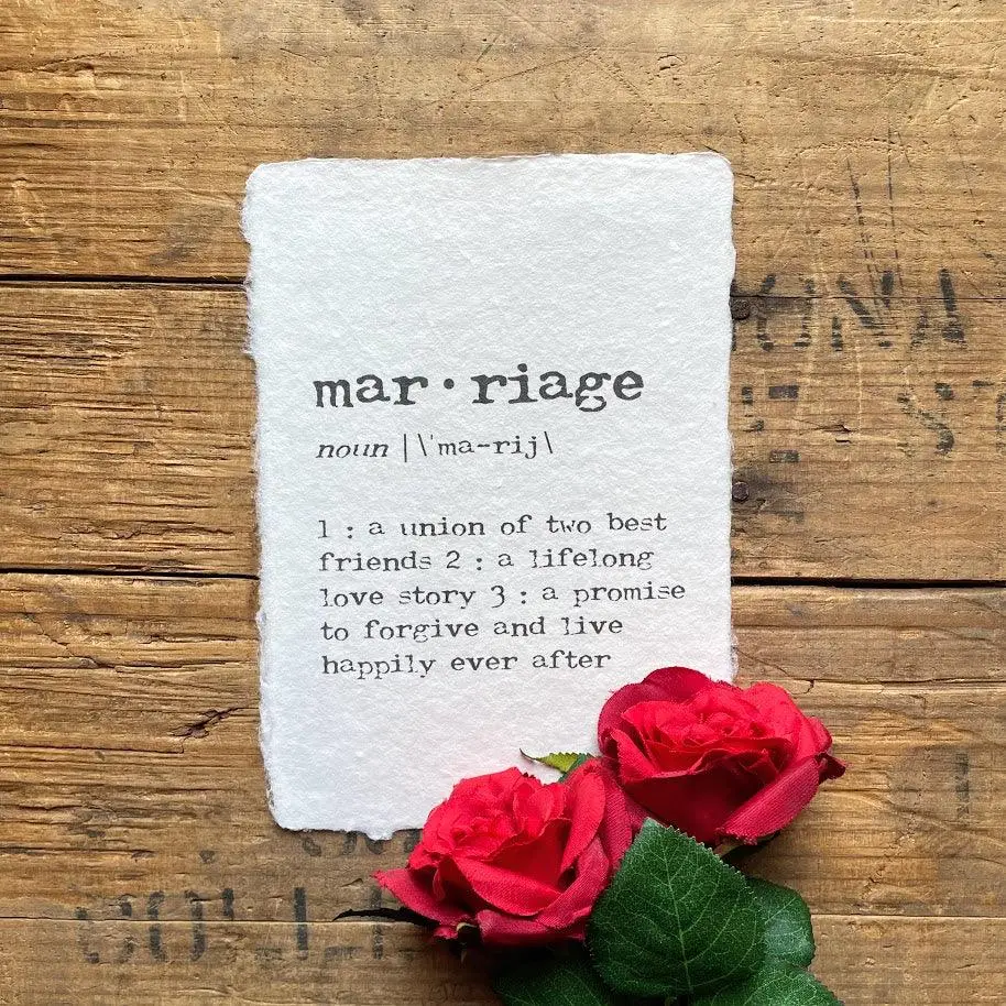 Alison Rose Vintage - Handmade Paper Quotes