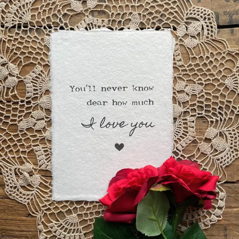 Alison Rose Vintage - Handmade Paper Quotes