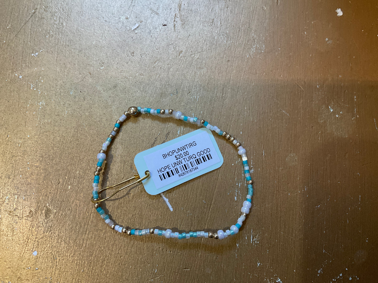 Enewton - Bracelet Hope Unwritten Turq It Real Good Gold