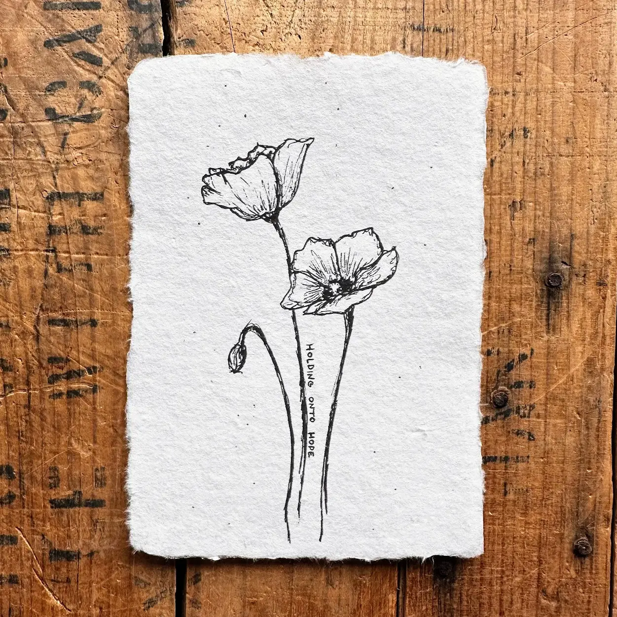 Alison Rose Vintage - Handmade Paper Quotes