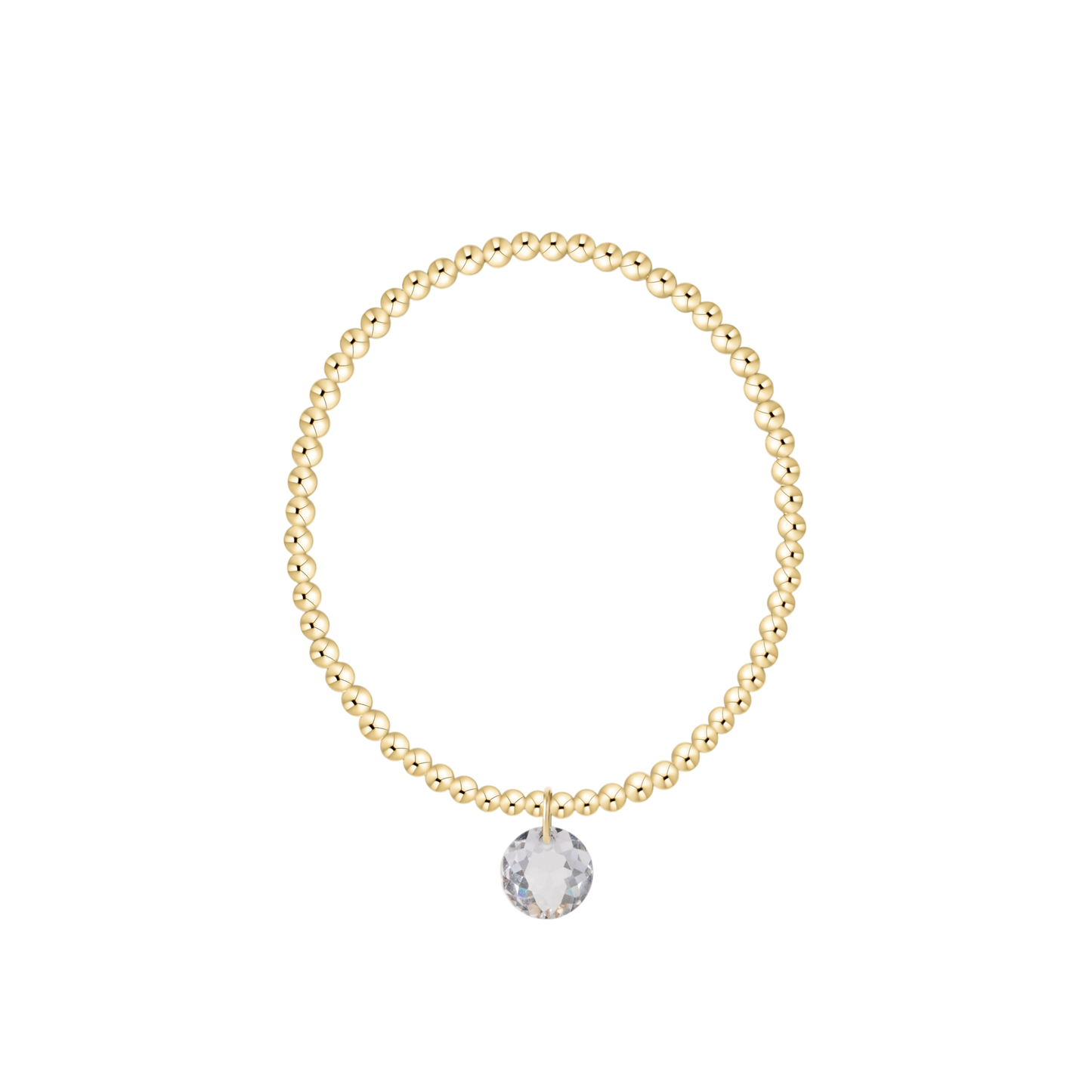 Enewton - Bracelet 3mm Reflection Charm Gold