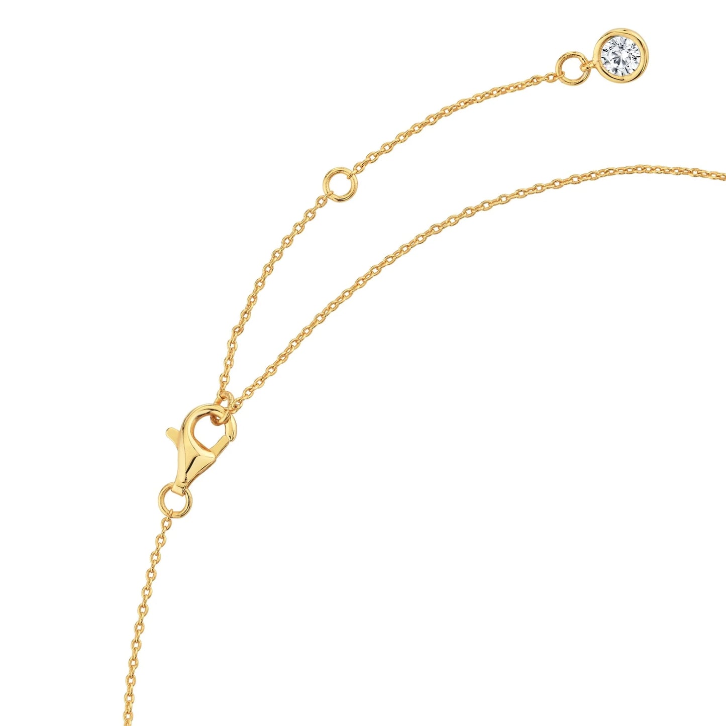 CRISLU -  Royal Asscher Cut Pendant Necklace